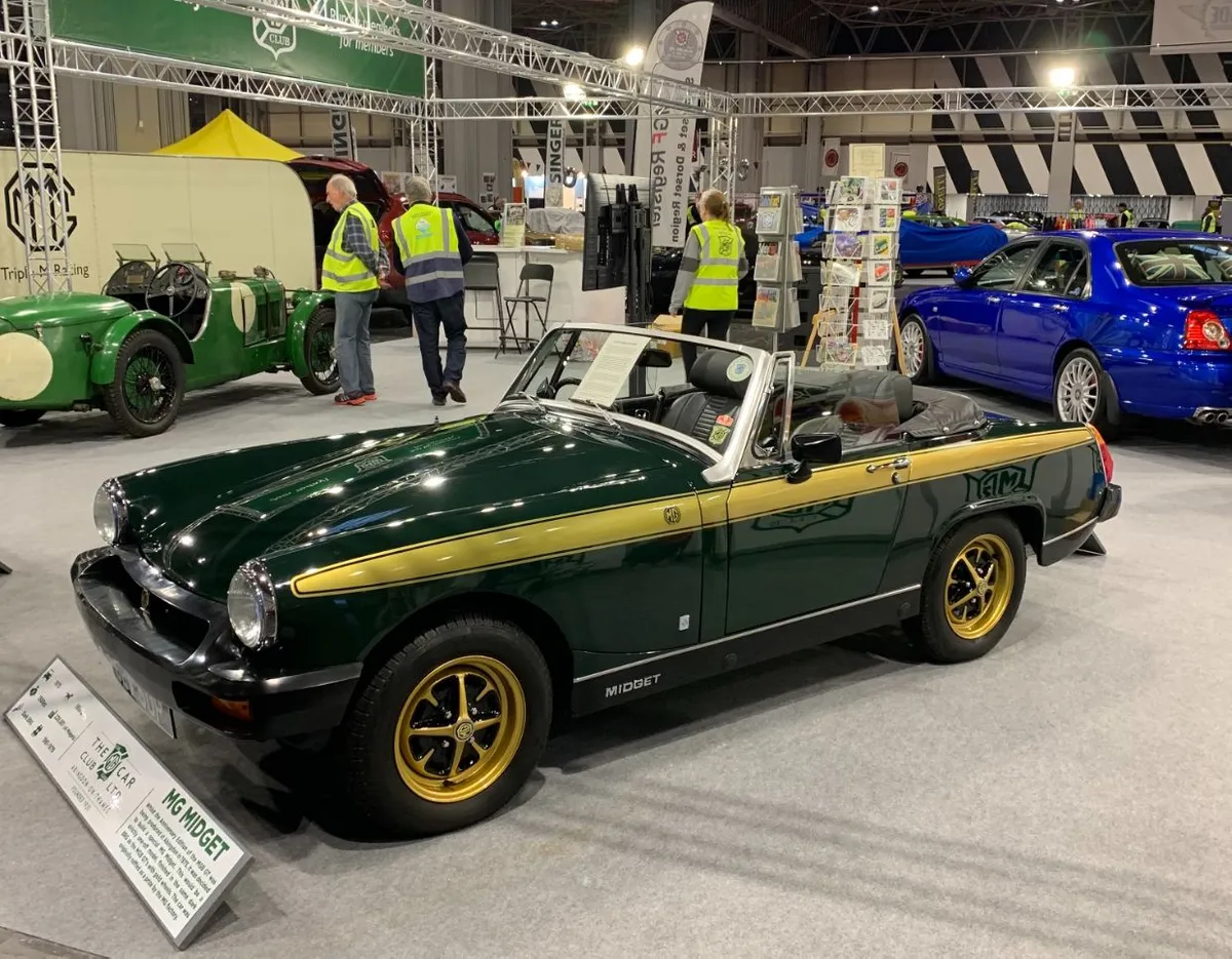 Click Here to read more of Michael Cohen's 1975 MG Midget Jubilee