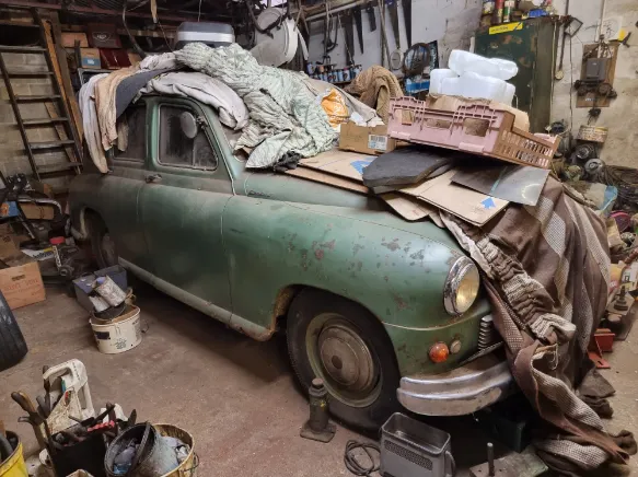 Click Here to read more on Andrew Watson's Standard Vanguard Barn Find