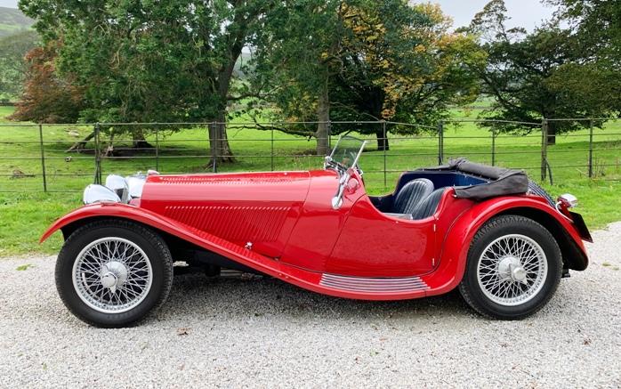 Click Here to read more of Russ Swift's 1937 SS Jaguar 100