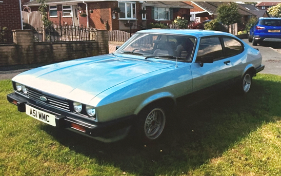 Click Here to read more on Stuart Turp's 1983 Ford Capri 2.0S