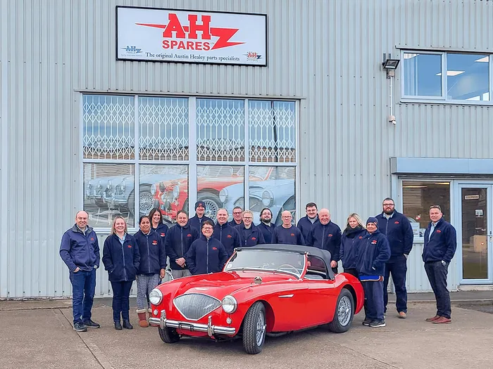 Roger Moment's Austin Healey 100